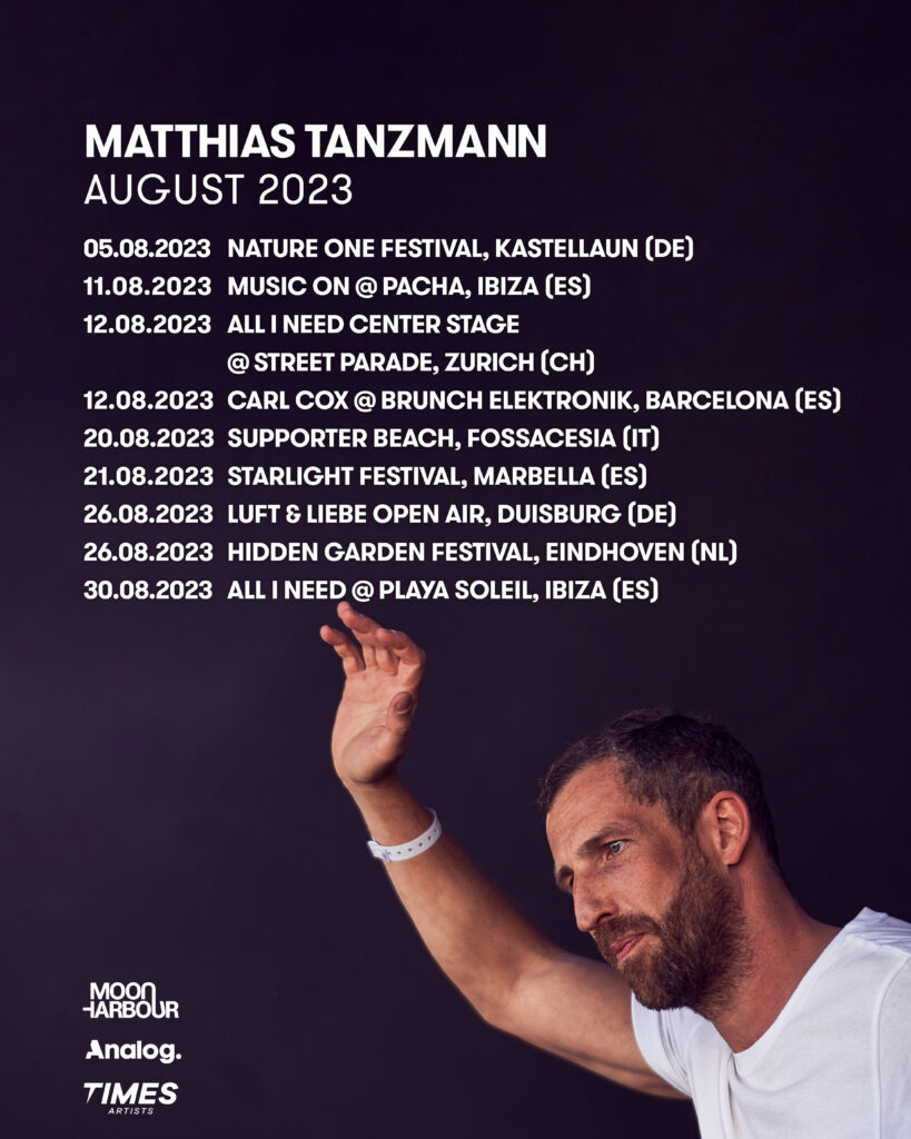 Matthias Tanzmann Pr Sentiert Seinen Neuen Track Auf Moon Harbour